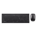 Kit tastatura + mouse hama cortino, 105 taste, 800/1200/1600 dpi mouse, negru,  Kit mouse tastatura | electropc.ro