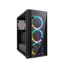 Carcasa segotep prime xl v2 neagra, spcc steel atx mid tower, fara sursa (tip atx, montata jos), interior vopsit negru, 2x 2.5”/3.5" (intern), 2x 2.5" (intern), fata – 3x 120mm led rgb fans (inlcus) / 2x 140mm (optional), spate - 1x 120mm fan (optional), ,  Carcase | electropc.ro