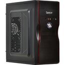 Carcasa spacer new mercury, atx, midtower, gaming, sursa 500 (250w for 500w desktop pc), usb 2.0 x 2, jack 3.5mm x 2, „spc-new,  Carcase | electropc.ro
