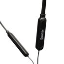 Casti spacer wireless, in ear, fir de legatura si prindere magnetica, microfon pe fir, bluetooth 5.0, autonomie de pana la 6 ore, timp de incarcare 2 ore, negru,  Casti audio | electropc.ro