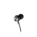 Casti spacer wireless, in ear, fir de legatura si prindere magnetica, microfon pe fir, bluetooth 5.0, autonomie de pana la 6 ore, timp de incarcare 2 ore, negru,  Casti audio | electropc.ro