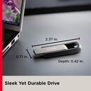 Memorie usb flash drive sandisk extreme go, 64gb, usb 3.1, negru,  Memorii USB | electropc.ro