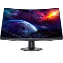 Monitor led dell curved s3222dgm, 31.5inch, va qhd, 1ms, 165hz, negru,  Monitoare LED | electropc.ro
