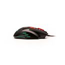 Mouse spacer gaming sp-gm-02 cu fir, optic,1000/ 1600/ 2000/ 2400 dpi, butoane/scroll 8/1, iluminare led rgb, 7 cicluri prestabilite, negru,  Mouse | electropc.ro