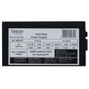Sursa spacer atx modulara 500w, fan 120mm, 1x pci-e (6+2), 3x s-ata, 1x p8 (4+4), „sp-mp-500”,  Surse PC | electropc.ro