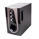 Boxe spacer 2.1, 30w rms ( 2x 5w + 20w), alimentare 220v, conectori bluetooth, usb, jack 3.5mm, radio fm, sd, rca, contine telecomanda wireless, negru,  Sisteme audio | electropc.ro