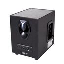Boxe spacer gaming 2.1, 14w rms ( 2x3w + 8w), bluetooth, telecomanda wireless, control volum, subwoofer lemn mdf, 220v alimentare, usb/sd/aux/radio fm, negru,  Sisteme audio | electropc.ro