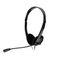 Casti spacer spk-223 cu fir, negru,  Casti audio | electropc.ro