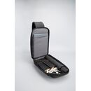 Geanta de umar serioux, smart travel st9611, dimensiuni 21 x 10 x 31 cm, rezistenta la apa, compartimet tableta pana la 7.9", bretea ajustabilă, material poliester,  Genti laptop | electropc.ro