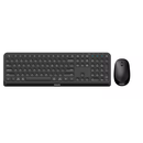 Kit philips spt6407, wireless, 2.4ghz + bluetooth 3.0/5.0, 104 taste, membrana, baterii 1x aaa + 1x aa,  negru + mouse spk7407,  Kit mouse tastatura | electropc.ro