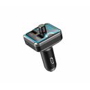 Modulator fm serioux amfm45, bluetooth v5.0, conectare automată, raza de actiune de până la 5 metri, voltaj intrare: dc 12/24v, ieșire: usb qc3.0, frecvența fm: 87.5mhz - 108.0mhz, format muzica: mp3/wma/wav , usb audio (pana la 32 gb), slot microsd ( pan,  Periferice Diverse | electropc.ro