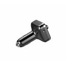 Modulator fm serioux amfm45, bluetooth v5.0, conectare automată, raza de actiune de până la 5 metri, voltaj intrare: dc 12/24v, ieșire: usb qc3.0, frecvența fm: 87.5mhz - 108.0mhz, format muzica: mp3/wma/wav , usb audio (pana la 32 gb), slot microsd ( pan,  Periferice Diverse | electropc.ro