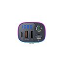 Modulator fm serioux amfm65, bluetooth v5.0, conectare automată, raza de actiune de până la 5 metri, voltaj intrare: dc 12/24v, ieșire: usb qc3.0; type-c, frecvența fm: 87.5mhz - 108.0mhz, format muzica: mp3/wma/wav , usb audio (pana la 32 gb), microfon i,  Periferice Diverse | electropc.ro