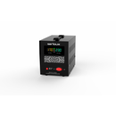 Stabilizator de tensiune serioux relay 101-2000va, putere 2000va/1200w, tip releu, transformator toroidal, interval tensiune intrare 150v ~ 260v, interval frecvența intrare 45hz ~ 65hz, tensiune de ieșire 230v, precizie de ieșire +4,-8%, prize: 2x schuko,,  Stabilizatoare de tensiune | electropc.ro