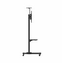 Stand tv mobil serioux tv109, reglabil, 32-70'', vesa 600x400mm, suporta pana la 50kg, negru,  TV & Electronice & Gaming | electropc.ro