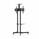 Stand tv mobil serioux tv109, reglabil, 32-70'', vesa 600x400mm, suporta pana la 50kg, negru,  TV & Electronice & Gaming | electropc.ro