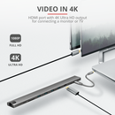 Dock usb trust dalyx, 10 porturi usb-c, aluminiu,  Hub-uri USB | electropc.ro