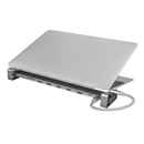 Dock usb trust dalyx, 10 porturi usb-c, aluminiu,  Hub-uri USB | electropc.ro