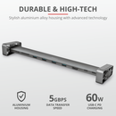 Dock usb trust dalyx, 10 porturi usb-c, aluminiu,  Hub-uri USB | electropc.ro