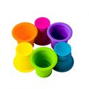 Fat brain set 6 cupe de silicon colorate,  Jucarii interactive bebelusi | electropc.ro