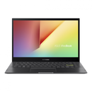 Laptop asus vivobook flip, tp470ea-ec368w, 14.0-inch, touch screen, fhd (1920 x 1080) 16:9, i5-1135g7, 8gb lpddr4x on board, 256gb , intel iris x graphics, indie black, windows 11 home in s mode, 2 years,  Laptopuri | electropc.ro