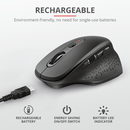 Mouse trust ozaa, rechargeable wireless, negru,  Mouse | electropc.ro