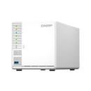 Nas qnap 262 3-bay, cpu intel® celeron® n5105/n5095 4-core/4-thread processor, ram 8 gb (onboard, not expandable), hdd 3.5" sata 6gb/s (support  2.5" via optional tray-25-nk-blk03) (neincluse), lan: 1 x 2.5gbe,  usb3.2 gen2: 2 usb3.2 gen1: 1, tower, adapt,  NAS | electropc.ro