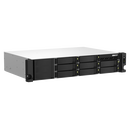 Nas qnap 864eu 8-bay, cpu intel® celeron® n5105/n5095 4-core/4-thread processor, burst up to 2.9 ghz , ram 4gb ddr4, (2 sodimm slots, max. 16gb) , hdd 2.5"/3.5" sata 6gbps (neincluse),  lan: 2 x 2.5gbe (2.5g/1g/100m/10m), usb3.2 gen2: 2 usb2.0: 2, 2u, sin,  NAS | electropc.ro