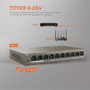 Switch tenda tef1110p-8-63w, 8 port, 10/100 mbps,  Switch-uri | electropc.ro
