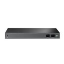 Switch tp-link tl-sg3428xf, jetstream, managed l2, 20 gigabit sfp slots, 4 gigabit rj45/sfp combo ports, 4 10ge sfp+ slots, 1 rj45 console port, 1 micro-usb console port, 32mb flash, 256mb ram, switching capacity 128 gbps.,  Switch-uri | electropc.ro