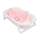 Cadita cu reductor si termometru, roz,  Cadite bebe si accesorii baie | electropc.ro