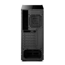 Carcasa inaza x-blade neagra, spcc steel atx mid tower, fara sursa (tip atx, montata jos), interior vopsit negru, 1x 5.2” (intern),2x2.5” (intern), 2x 3.5” (intern), fata – 1x 120mm led frgb fans (inclus), spate – 1x 120mm led frgb fan (inclus), tavan – 2,  Carcase | electropc.ro