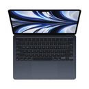 Macbook air 13.6" retina/ apple m2 (cpu 8-core, gpu 8-core, neural engine 16-core)/16gb/256gb - midnight - int kb (2022),  Laptopuri | electropc.ro