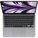 Macbook air 13.6" retina/ apple m2 (cpu 8-core, gpu 8-core, neural engine 16-core)/16gb/256gb - space grey - int kb,  Laptopuri | electropc.ro