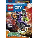 Moto. cascadorie pt. wheelie, lego 60296,  Seturi de constructie | electropc.ro