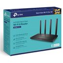 Tp-link wireless router ax1500 wi-fi6, dual-band, archer ax12; standarde wireless: ieee 802.11ax/ac/n/a 5 ghz, ieee 802.11n/b/g 2.4 ghz, viteze wireless: 5 ghz: 1201 mbps (802.11ax) 2.4 ghz: 300 mbps (802.11n), 4 x antene fixe, mod router, mod access poin,  Routere Wireless | electropc.ro