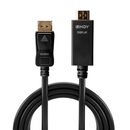 Cablu lindy ly-36924, displayport to hdmi 10.2g, 5m, negru,  Cabluri video | electropc.ro