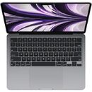 Macbook air 13.6" retina/ apple m2 (cpu 8-core, gpu 8-core, neural engine 16-core)/8gb/256gb - space grey - us kb (us power supply with included us-to-eu adapter),  Laptopuri | electropc.ro