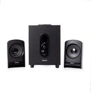 Boxe spacer 2.1, 20w rms (2 x 5w + 10w), alimentare 220v, conectori bluetooth, usb, jack 3.5mm, radio fm, rca, negru,  Sisteme audio | electropc.ro