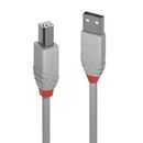 Cablu transfer lindy ly-36681, usb 2.0 type a to b, 0.5m, anthra line,  Cabluri periferice | electropc.ro