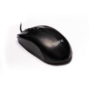 Mouse spacer, pc sau nb, cu fir, usb, optic, 800 dpi, butoane/scroll 3/1, negru, spmo-m11,  Mouse | electropc.ro