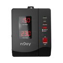 Stabilizator tensiune njoy 2000va alvis, 1200w, 2x schuko,  Stabilizatoare de tensiune | electropc.ro