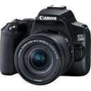 Camera foto canon dslr eos 250d + 18-55 is stm kit, black, 24.1mp, dual pixel cmos, lcd 3" rabatabil, digic 8, iso auto (100-25600), filmare 4k 25 fps, full hd 50fps,compatibil sd, sdhc, sdxc (uhs speed class 1 compatible) interfata: hdmi mini,wi-fi, blue,  Aparate foto DSLR | electropc.ro