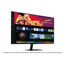 Monitor smart samsung ls32bm700upxen 32 inch, panel type: va, resolution:3840 x 2160, aspect ratio: 16:9,  refresh rate:60hz, response time gtg: 4 ms, brightness: 300 cd/m², contrast (static): 3000:1, hdr10, viewing angle: 178/178, colours: 16.7m, speaker,  Monitoare LED | electropc.ro