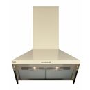 Hota de bucatarie decorativa beko cwb6410cr, clasa eficienta energetica e, 1 motor 205 w, 3 trepte de viteza, iluminare,  filtru metalic anti- grasime lavabile, dimensiuni 60x113x50 cm, design rustic, culoare crem,  Hote telescopice | electropc.ro