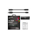 Ssd extern adata se760, 256gb, negru, usb 3.2,  Hard Disk-uri externe | electropc.ro
