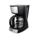 Cafetiera digitala heinner hcm-d918x, display lcd, putere: 900w, capacitate: 1.8 l, control electronic, timer programabil, afisare ceas, functie de mentinere la cald, oprire automata dupa 40 min, mecanism anti-picurare, picioruse anti alunecare, suport fi,  Cafetiere | electropc.ro