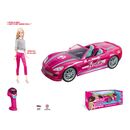 Barbie r/c - convertible car,  Masinute | electropc.ro