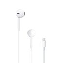 Casti in-ear apple earpods with lightning connector remote and mic mmtn2zm/a, albe,  Casti audio | electropc.ro
