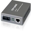 Switch media convertor tp-link, 2 porturi (1x1000mbps sc, 1x10/100/1000 mbps (rj-45)), 1000base-t to 1000base-lx/lh (sc), single-mode, 15km, montabil in sasiu,  Media convertoare | electropc.ro